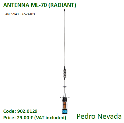 ANTENNA ML-70 (RADIANT) - Pedro Nevada