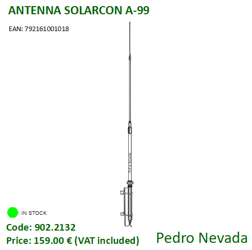 ANTENNA SOLARCON A-99 - Pedro Nevada